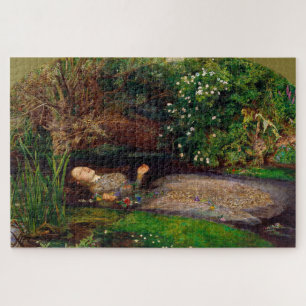 Quebra-cabeça Ophelia, John Everett Millais