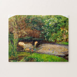 Quebra-cabeça Ophelia pelo senhor William Everett Millais