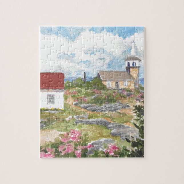 Quebra-cabeça Opinião da sala da ilha da estrela uma vista na (Vertical)