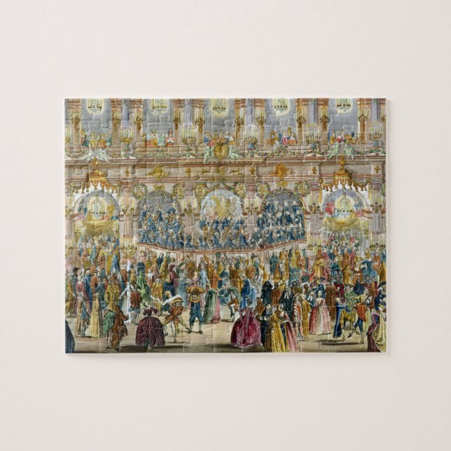 Quebra-cabeça Opinião de perspectiva do salão de baile, (Horizontal)