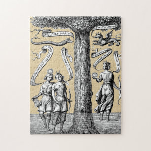 Quebra-cabeça Opposites Unidos por Conjunção em Alquimia