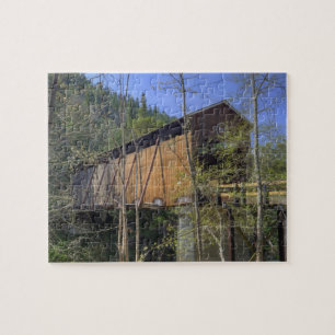 Quebra-cabeça OR, Condado de Jackson, McKee Covered Bridge
