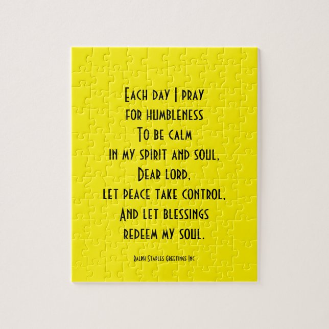 Quebra-cabeça Oração (Vertical)