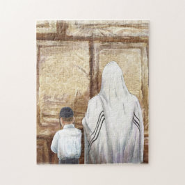 Quebra-cabeça Oração ao Muro Ocidental Jerusalém Antiga Cidade I