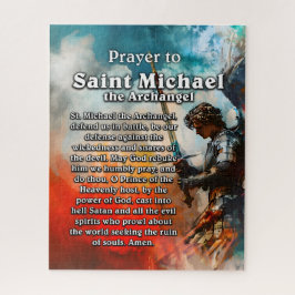 Quebra-cabeça Oração ao Santo Michael o Arcanjo