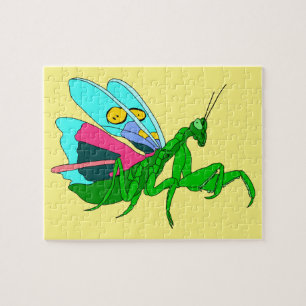 Quebra-cabeça Oração Colorida Mantis