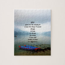 Oração Da Serenidade Com Vista Panorâmica Do Lago 