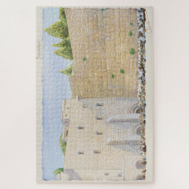 Quebra-cabeça Oração, Muro Ocidental KOTEL Jerusalém Antiga Cida