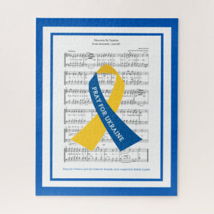 Quebra-cabeça Oração para a Ucrânia Hymn Sheet Music