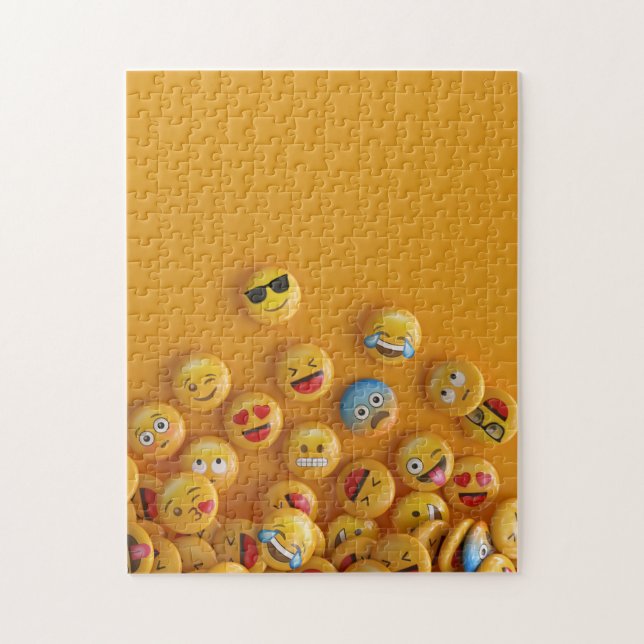 Quebra-cabeça Orange Bliss Emoji Collection (Vertical)