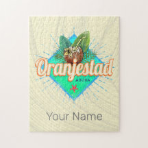 Oranjestad Aruba Retro Vintage Caribe Souvenir