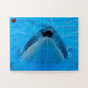 Quebra-cabeça Orca Baleias Assassinas ou Orcas de Jigsaw