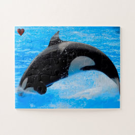 Quebra-cabeça Orca ou Baleia Assassina Jigsaw