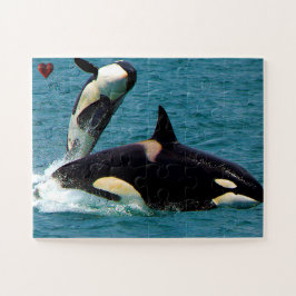 Quebra-cabeça Orca ou Baleia Assassina Jigsaw