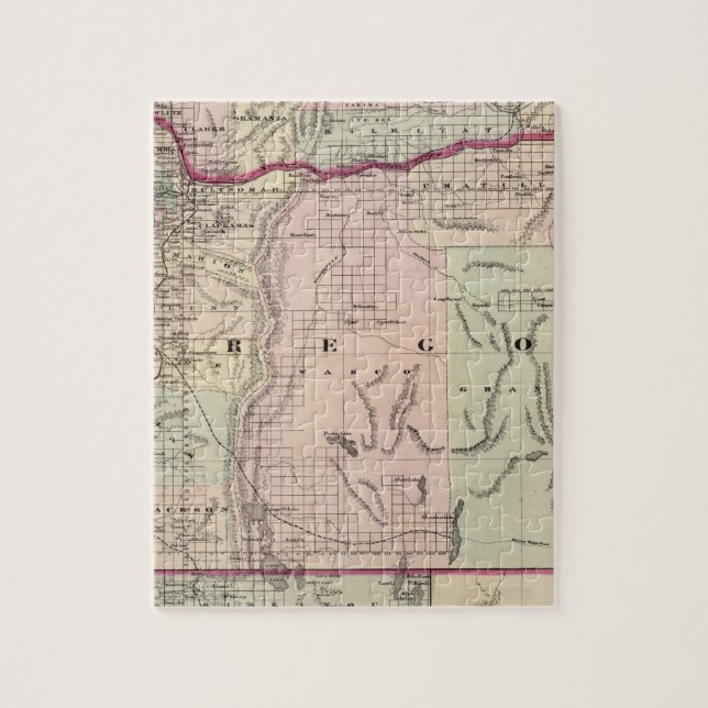 Quebra-cabeça Oregon 6 (Vertical)