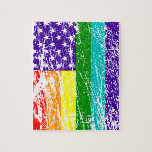 Quebra-cabeça Orgulho da bandeira americana