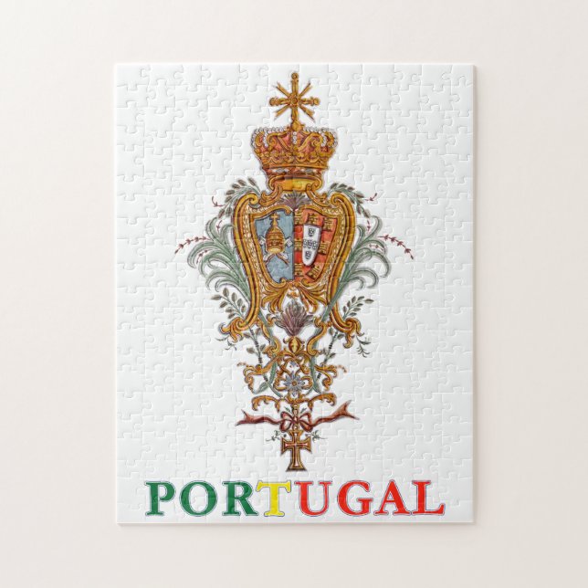 Quebra-cabeça Orgulho do Patriota Real Casaco de Armas (Vertical)