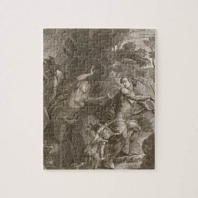 Quebra-cabeça Orpheus, Eurídice de condução fora do inferno, (Vertical)