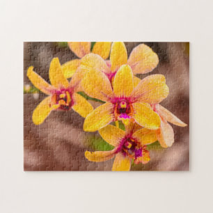 Quebra-cabeça Orquídea Amarela, Lawai, Kauai, Havaí