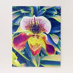 Quebra-cabeça Orquídea de Singapura viagem do Sudeste Asiático