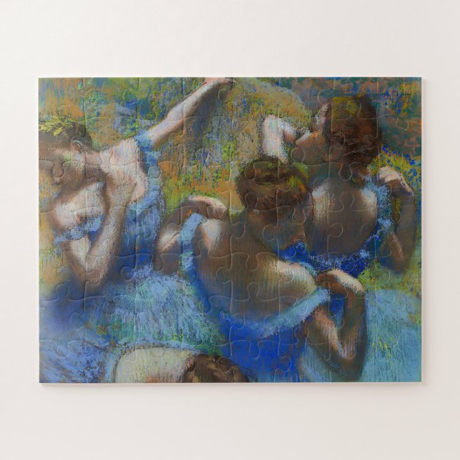 Quebra-cabeça Os Dançarinos Azuis, Degas Art (Horizontal)