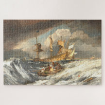 Os Holandeses da Guerra, Turner Art Jigsen Quebra-