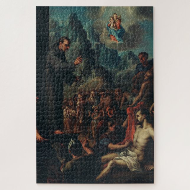 Quebra-cabeça Os Milagres de São Salvador de Horta (Vertical)