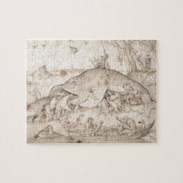 Quebra-cabeça Os peixes grandes comem peixes pequenos por Pieter