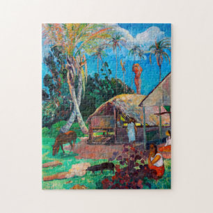 Quebra-cabeça Os Porcos Negros, Gauguin
