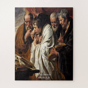 Quebra-cabeça Os Quatro Evangelistas Matthew Mark Luke John