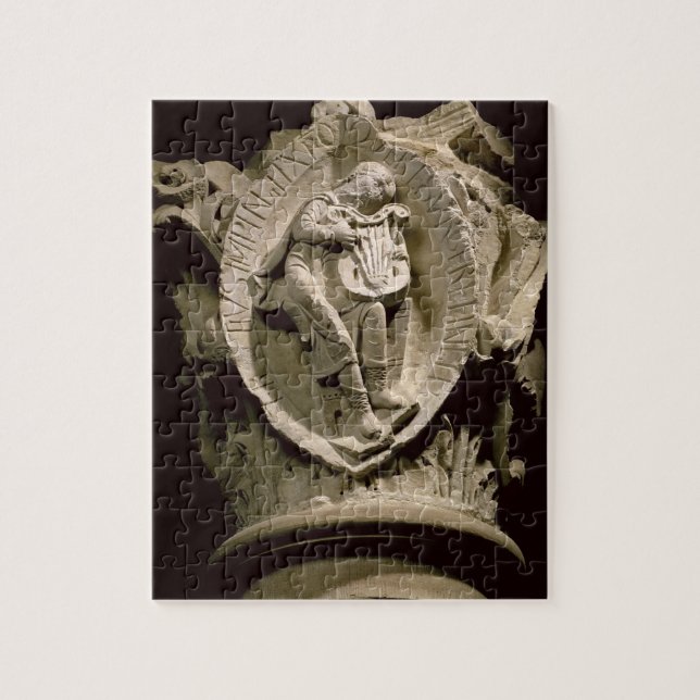 Quebra-cabeça "Os sons da música", capital de coluna do amb (Vertical)