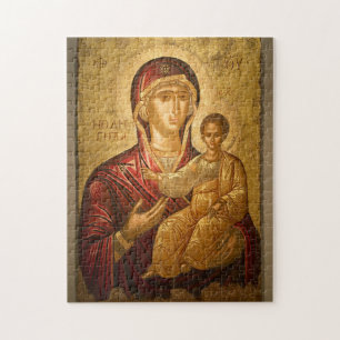 Quebra-cabeça Os Theotokos e o Cristo Infantil