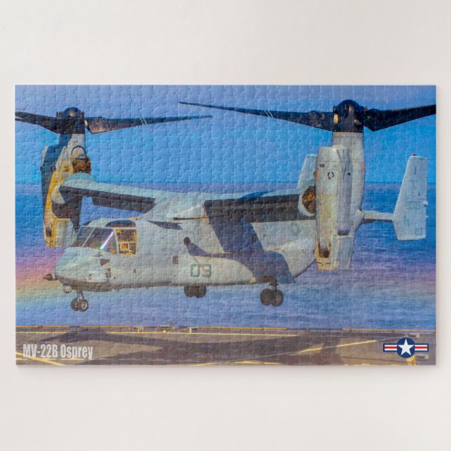 Quebra-cabeça OSPREY MV-22B (20x30 POLEGADAS) (Horizontal)