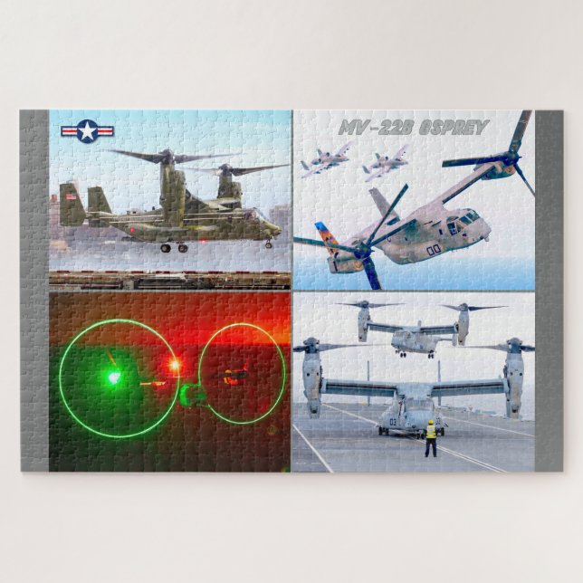 Quebra-cabeça OSPREY MV-22B (20x30 POLEGADAS) (Horizontal)