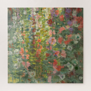 Quebra-cabeça Otto austero - Hollyhocks