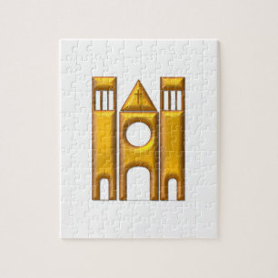 Quebra-cabeça Ouro "3-D" Catedral 2