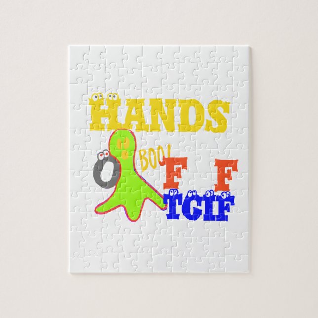 Quebra-cabeça Ouro Boo! Girly TGIF Obrigado Deus É Sexta-Feira H (Vertical)