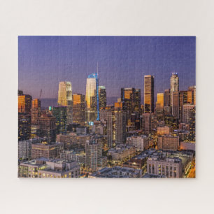Quebra-cabeça Ouro Brilho Los Angeles
