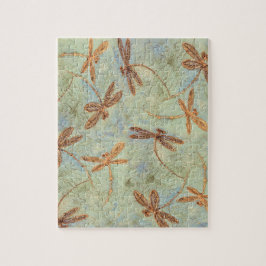 Quebra-cabeça Ouro da dança da libélula