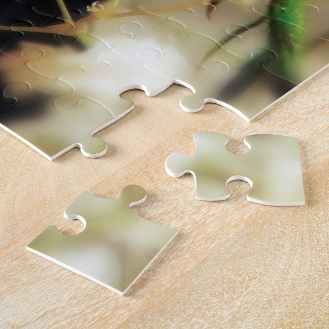 Quebra-cabeça Ouro Flower Creative Love (Lateral)