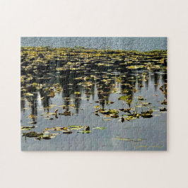 Quebra-cabeça Ouro Lily Pads