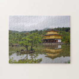 Quebra-cabeça Ouro Pavilion Zen - Foto de Kyoto do templo budist