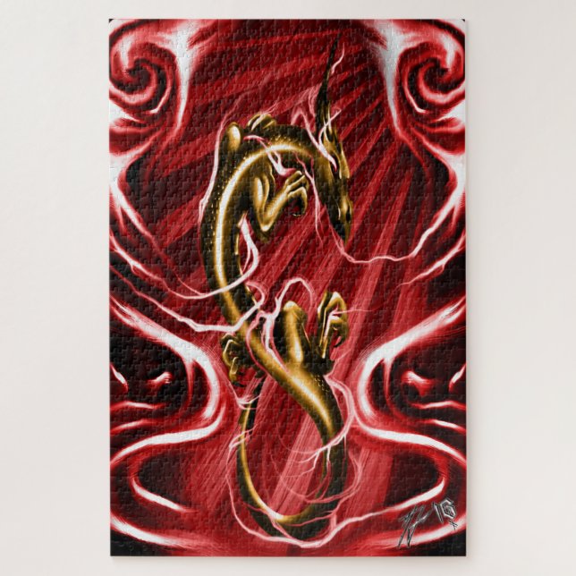 Quebra-cabeça Ouro Ryu (Vertical)