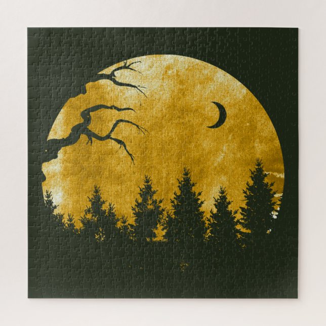 Quebra-cabeça Ouro Woods (Vertical)