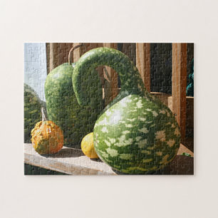 Quebra-cabeça Outono de Gourds Gigantes