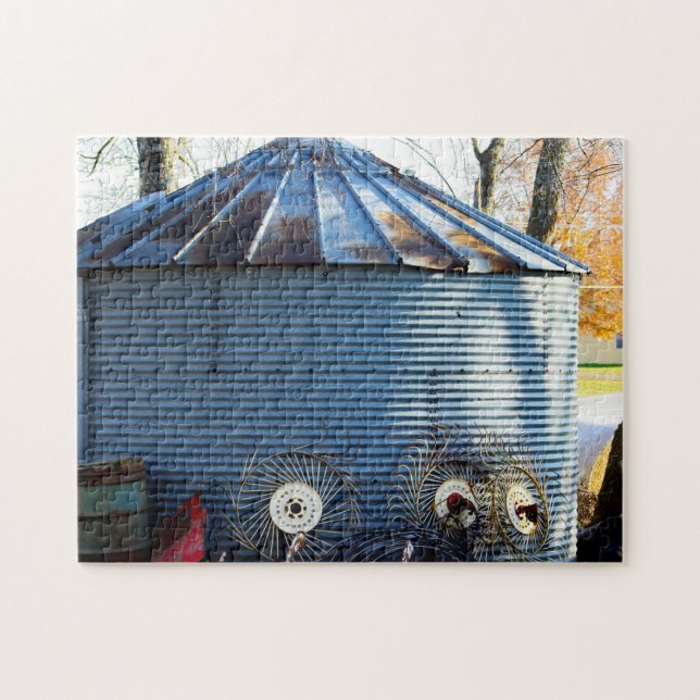 Quebra-cabeça Outono no Kansas. (Horizontal)