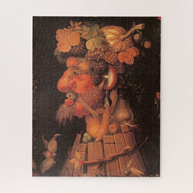 Quebra-cabeça Outono, Pintura Alegórica, (Vertical)