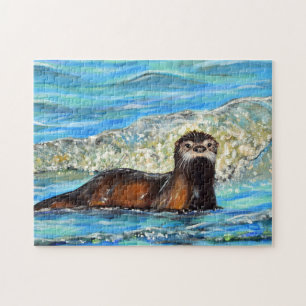 Quebra-cabeça Outra na pintura Waves 2