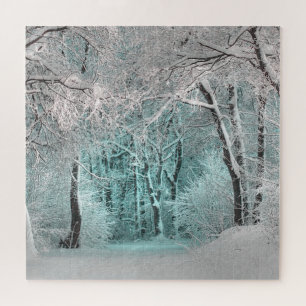 Quebra-cabeça outra terra maravilhosa de inverno 3