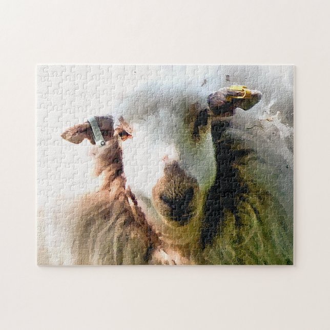 QUEBRA-CABEÇA OVINO DE BOVINO (Horizontal)